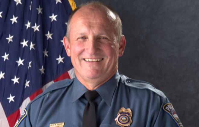 Portrait photo of Sgt. Olav Chaney.